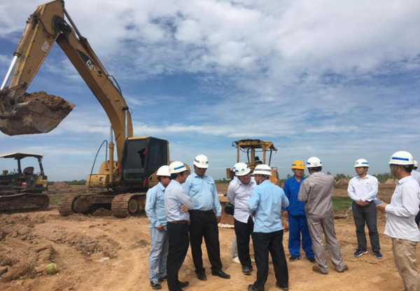 柬埔寨国家电网EPC项目磅通230kV变电站新建工程正式开工